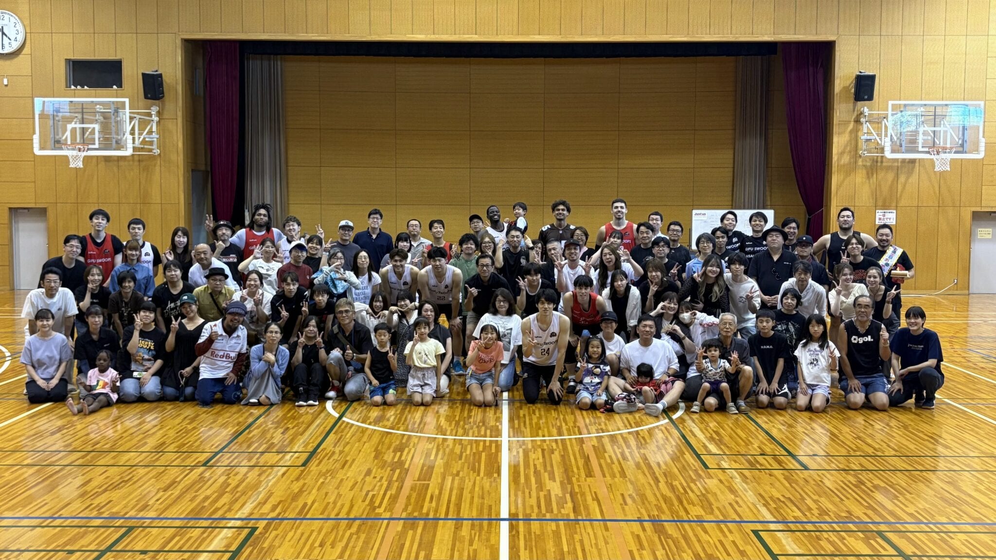練習見学会の様子